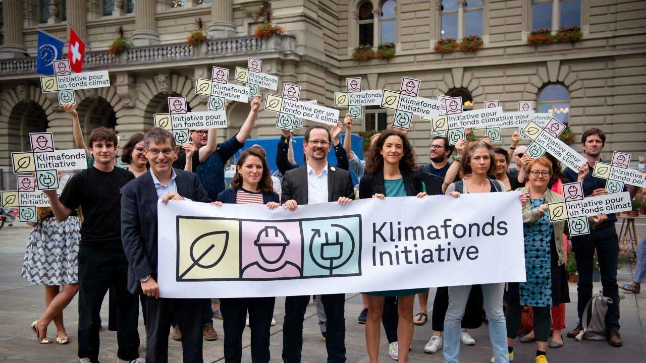 Lancierung Klimafonds-Initiative. Foto: Ben Zumbuehl
